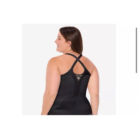 Ruby Ribbon Lace Cami In Black Sz 34 #3024 NEW! - Picture 3 of 5